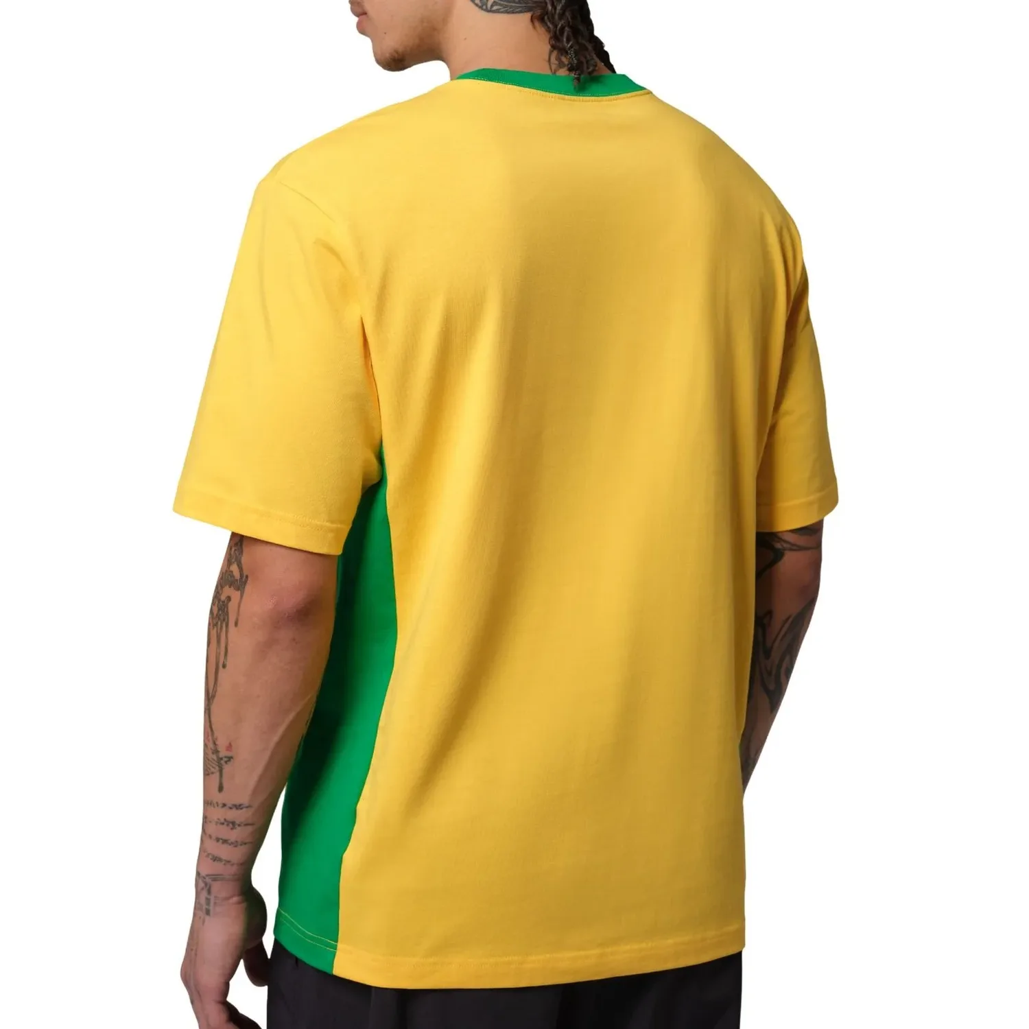 Футболка Air Jordan 85 Graphic T-Shirt 'Varsity Maize Lucky Green', желтый — фото 2