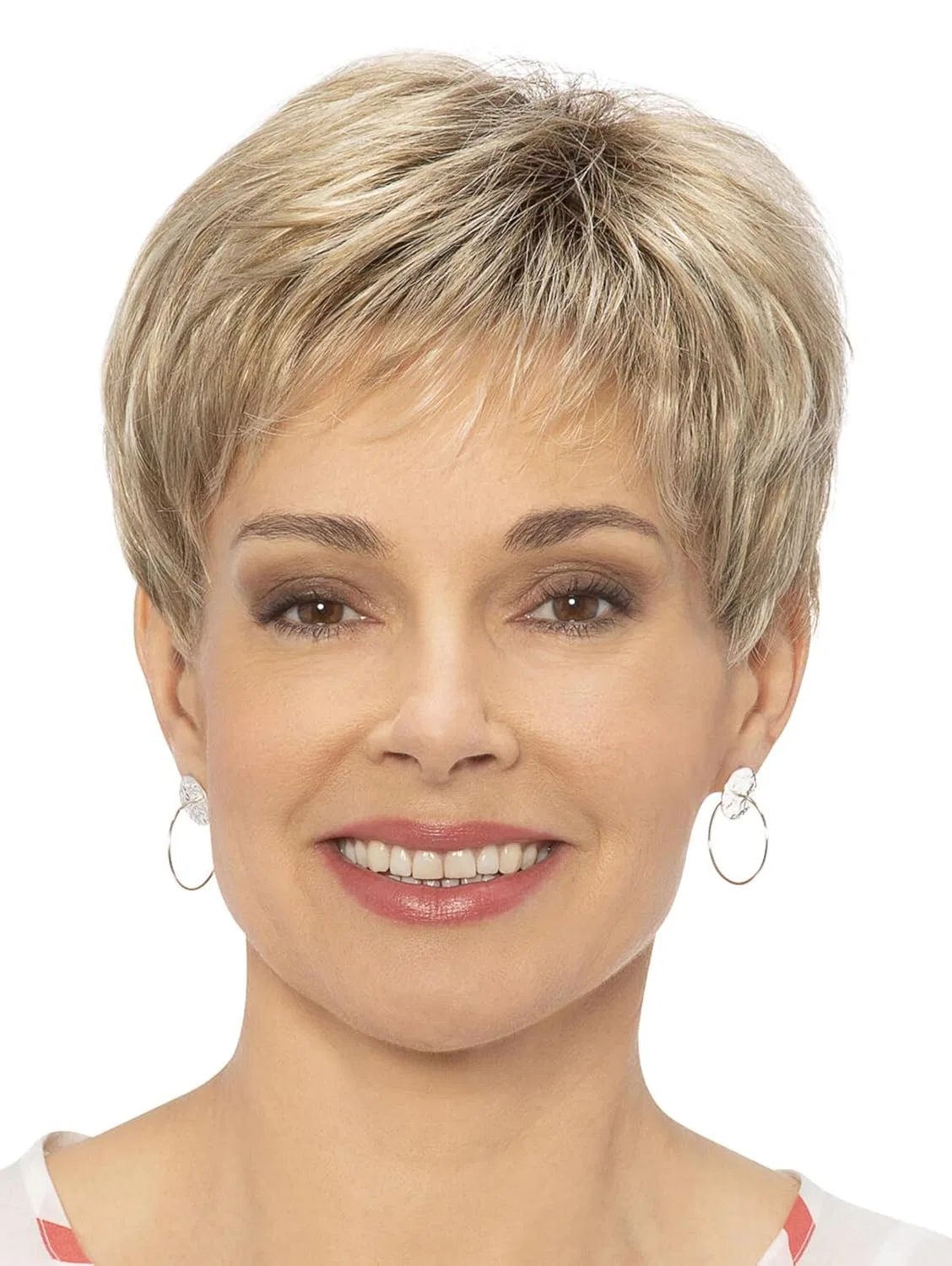Парик «Carina» из синтетических волос от Lofty Lofty, Medium/Light Blonde, Dark Roots