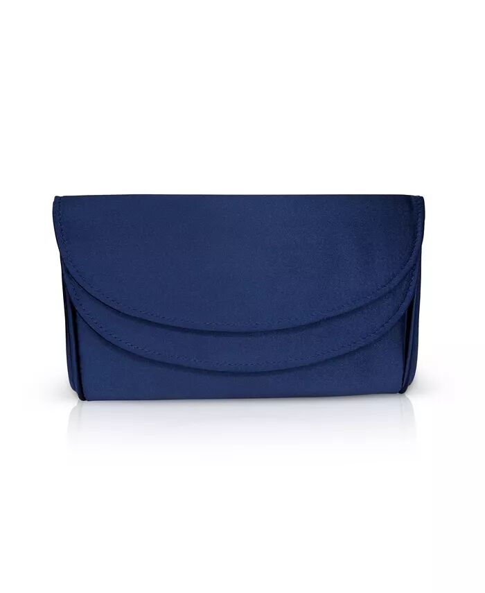 

Женский клатч Amelia Double Smile Flap Jewel Badgley Mischka, синий