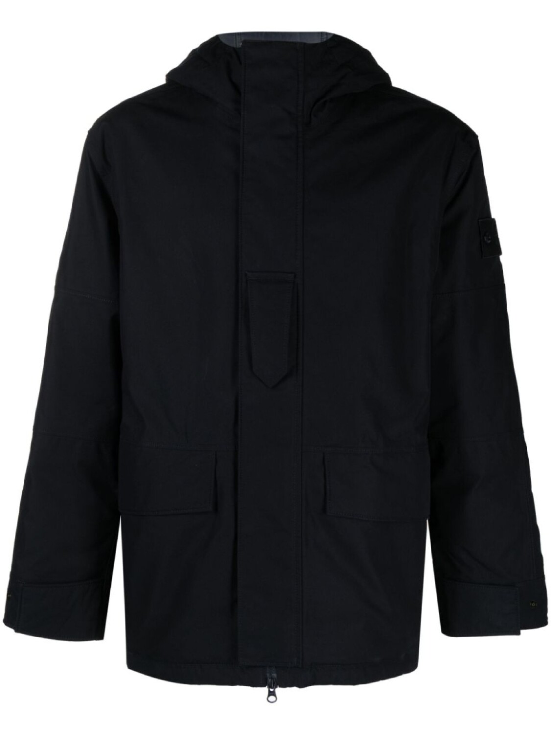 

Stone Island куртка с капюшоном, синий