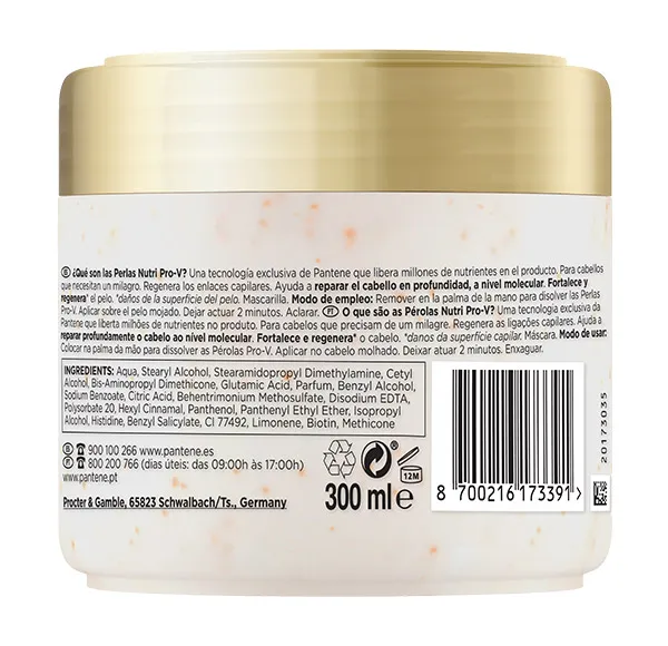 Интенсивная маска для волос Molecular Bond Repair Pantene, 300 ml — фото 2