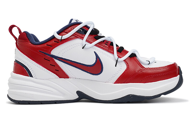 

Кроссовки Air Monarch 4 Chunky унисекс с низким верхом белого цвета Nike, красный/белый