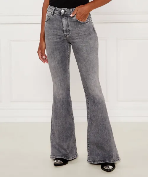 

Джинсы Flare fit Pinko, серый