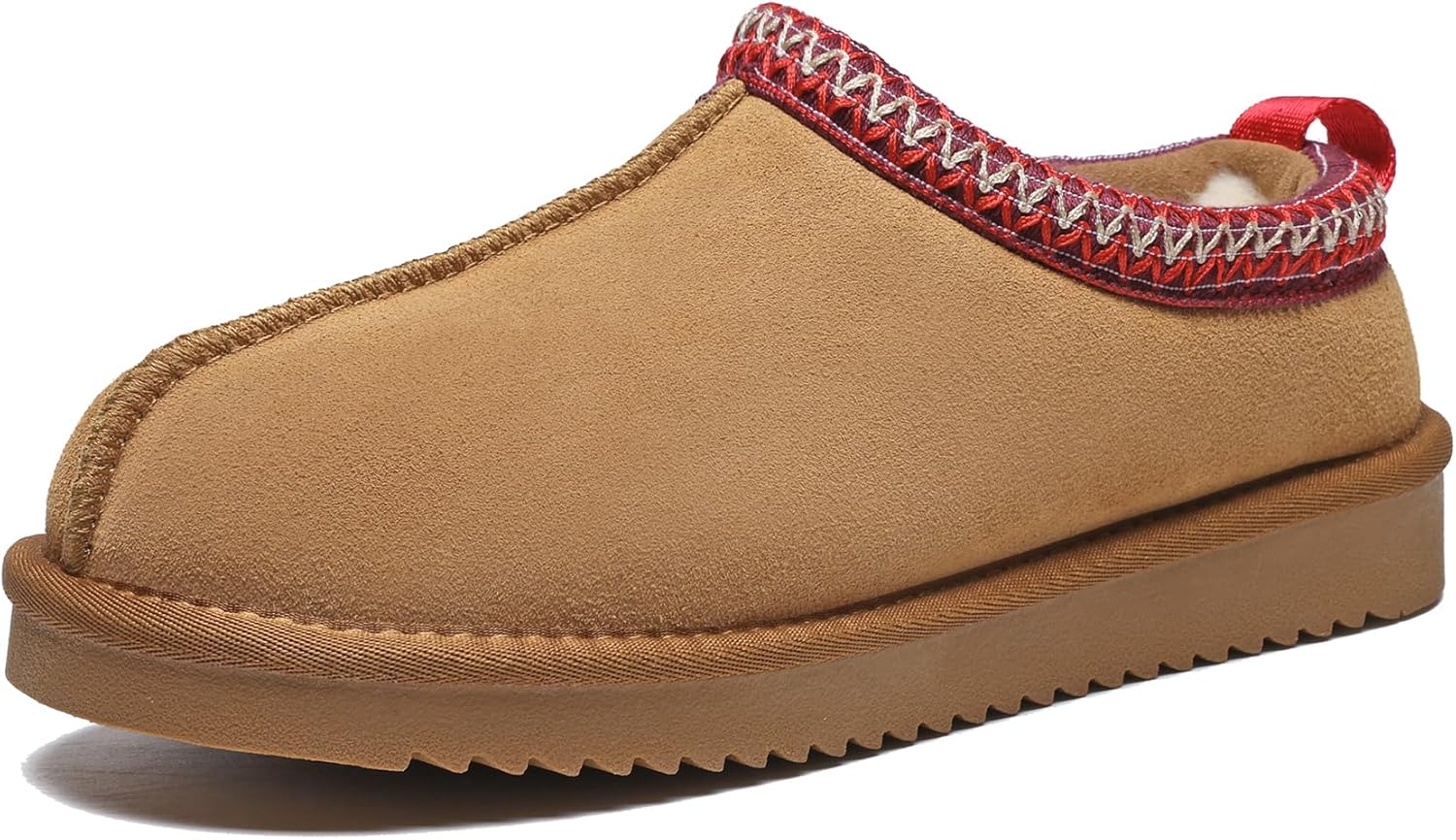 

Женские тапочки Meik Mangni из натуральной замши, платформенные мини-ботинки, мужские зимние мюли с искусственным мехом, уютная теплая подкладка, домашняя обувь для улицы и дома, хаки