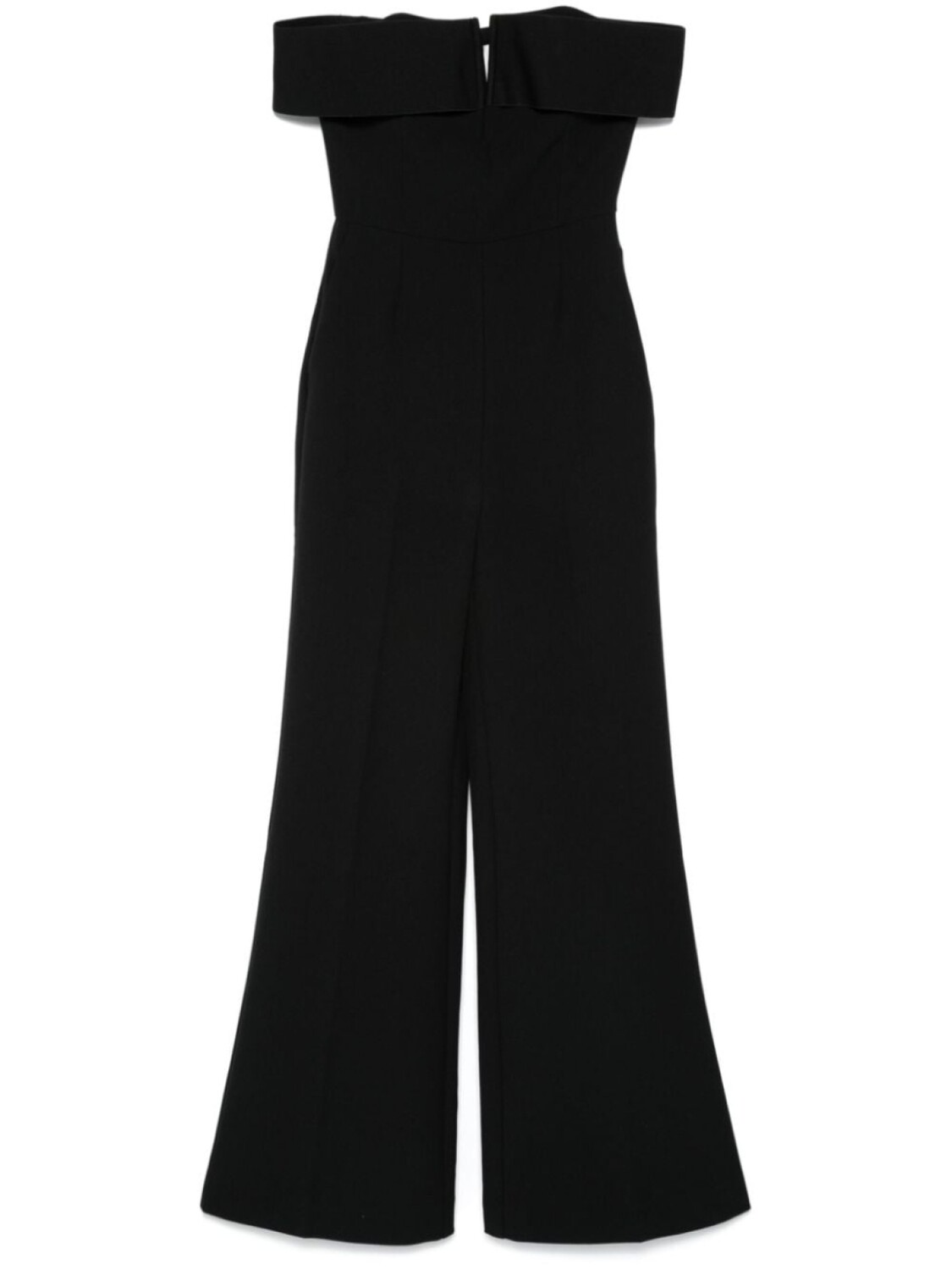 

Roland Mouret креповый комбинезон с открытыми плечами, черный