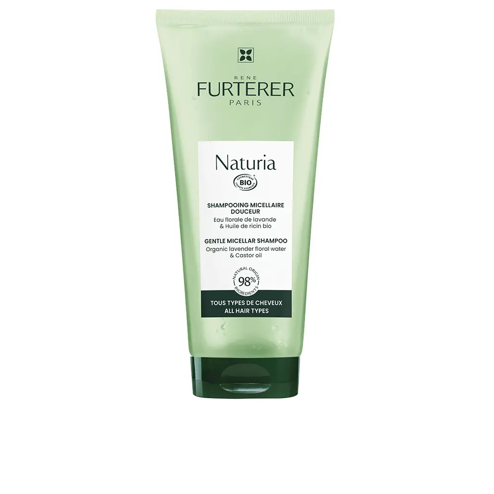 

Шампунь Naturia champú micelar ultra suave sin sulfatos Rene Furterer, 200 мл.