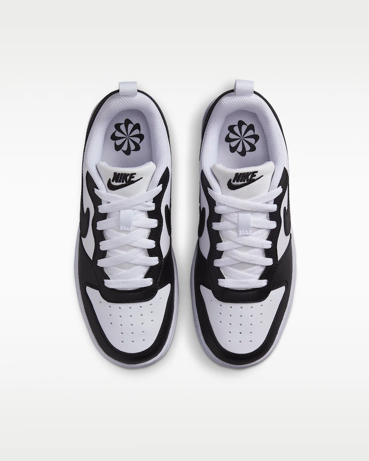 Кроссовки Nike Court Borough Low Recraft для детей, White/Black — фото 4