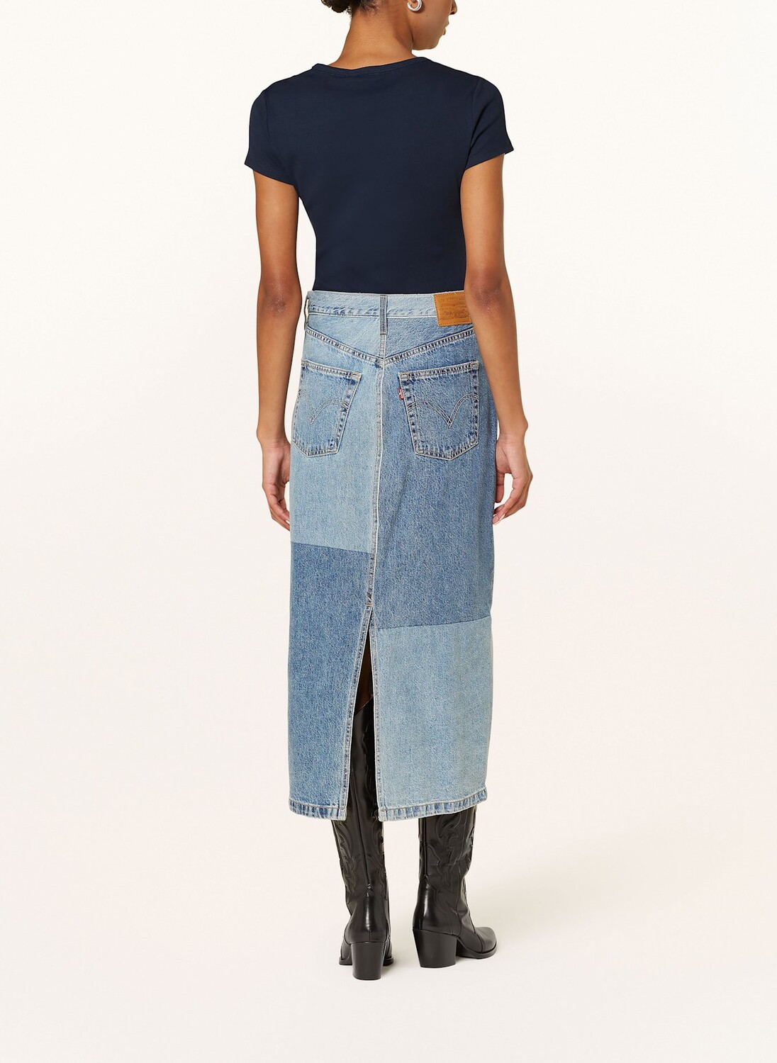 Футболка TOMMY JEANS, темно-синий — фото 3