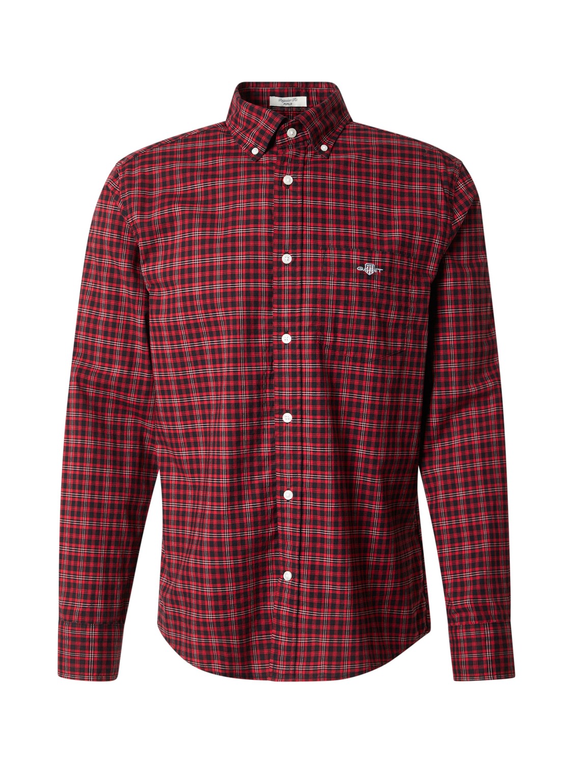 

GANT Рубашка на пуговицах 'CLASSIC' Regular fit в красном и темно-красном цвете