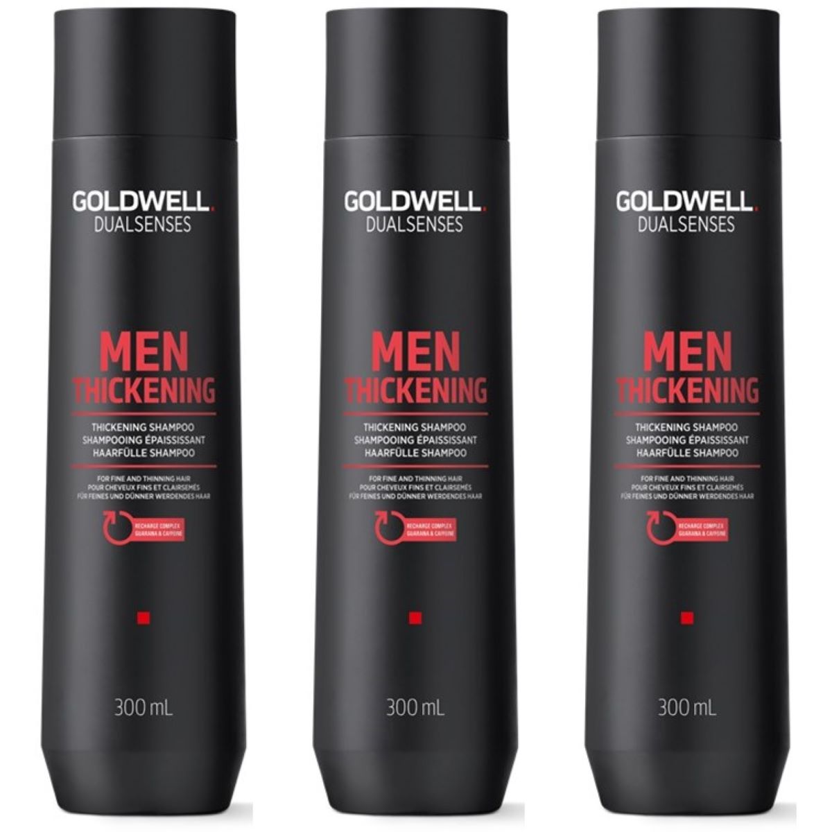 

Шампунь dualsenses men thickening shampoo 3er set Goldwell, количество 1 шт.