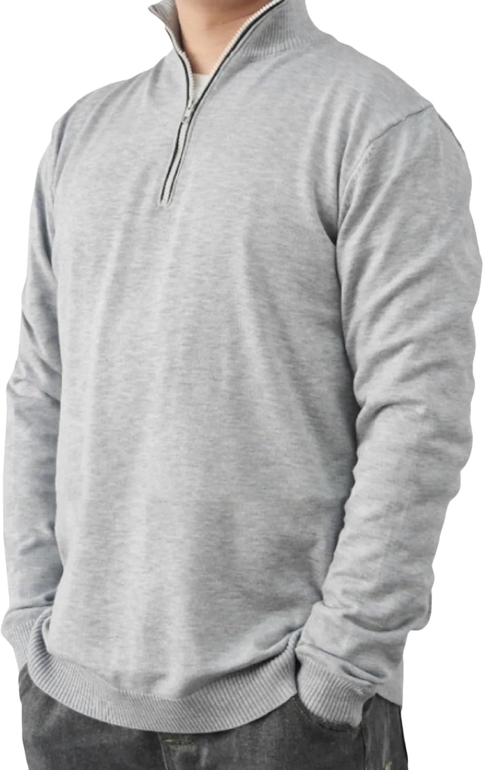 

Maiyifu-GJ Мужской повседневный свитер свободного кроя