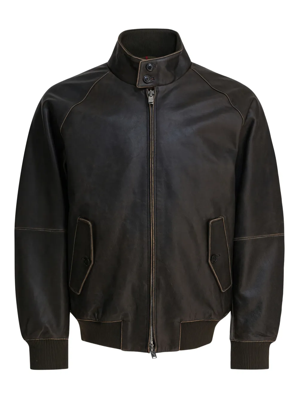 

Куртка G9 в клетку тартан Baracuta, коричневый