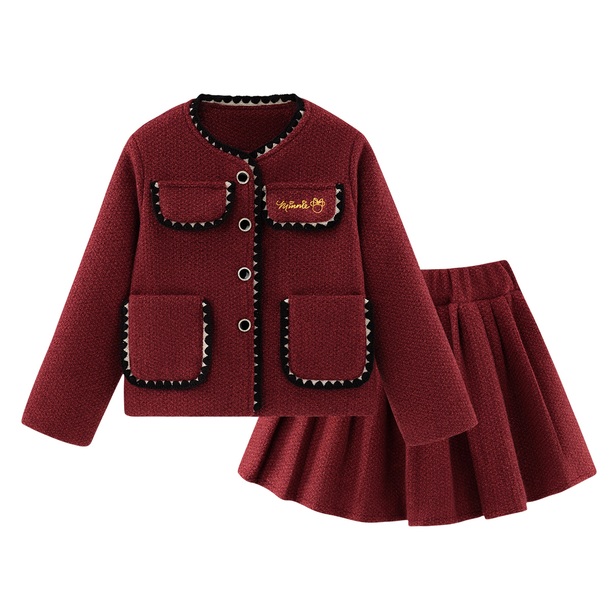 

Детский комплект из юбки Disney, красный