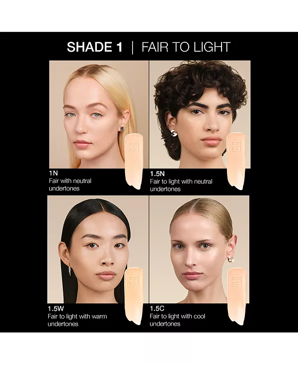 Prisme libre сыворотка для сияния, размывающая и увлажняющая основа, 1 унция. Givenchy, 1.5n fair to light with neutral undertones — фото 3