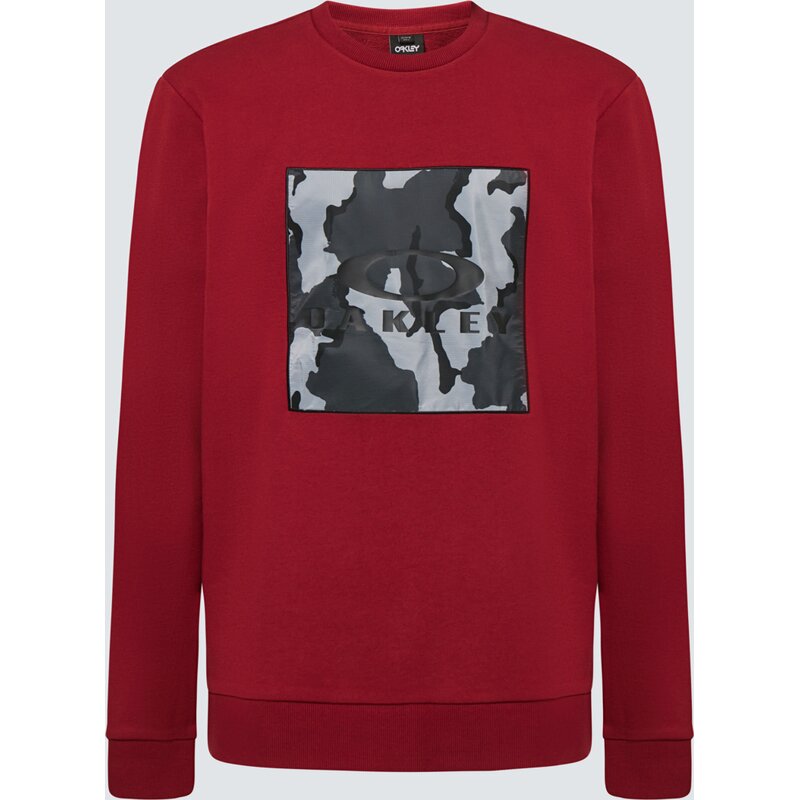 

Толстовка с камуфляжным принтом O-Bark Oakley, красный