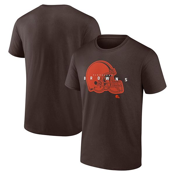 

Мужская коричневая футболка cleveland browns Fanatics