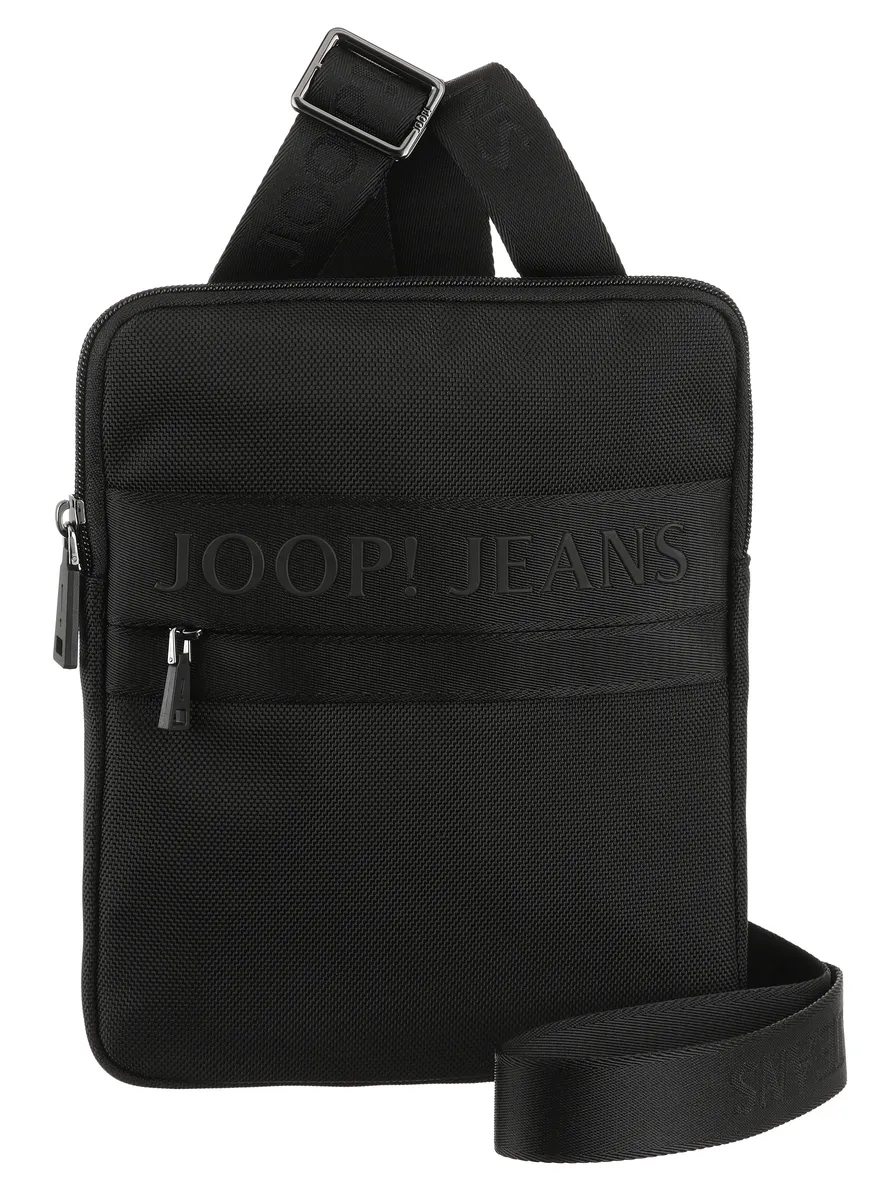 

Сумка через плечо Joop Jeans "modica liam saddlebag xsvz" с красивой вышивкой логотипа, черный