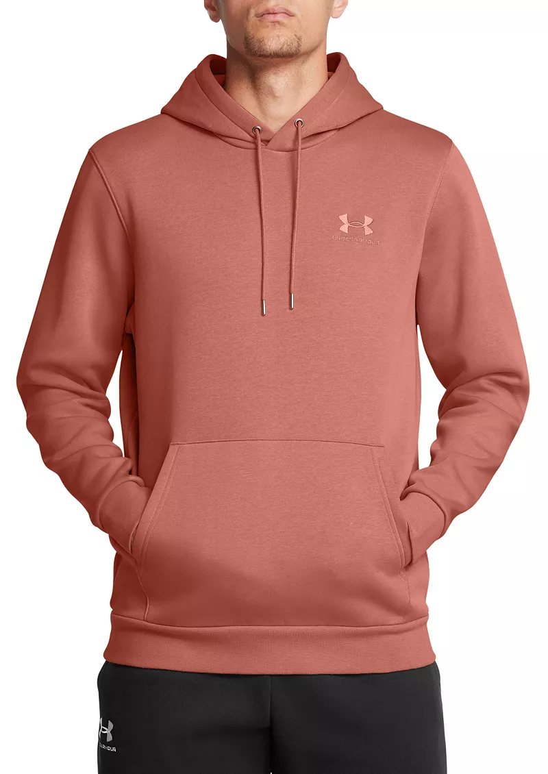 

Мужская флисовая толстовка Under Armour Icon, цвет Canyon Pink/Canyon Pink