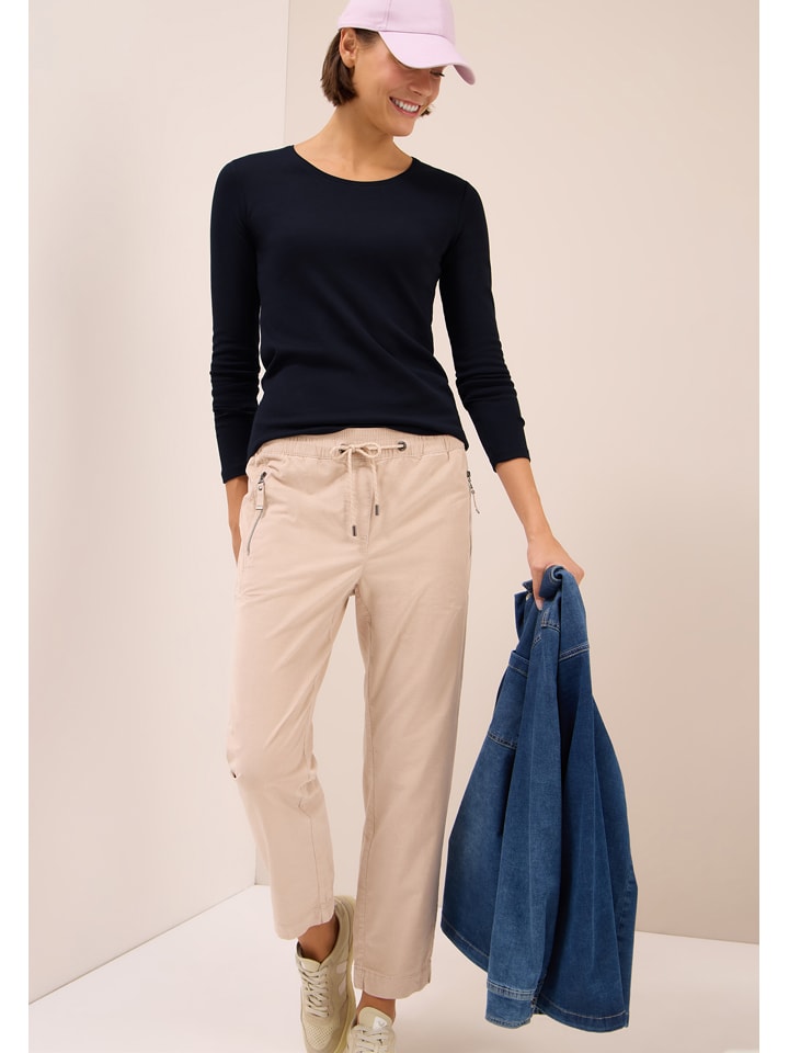 

Cecil Футболка с длинными рукавами темно-синего цвета