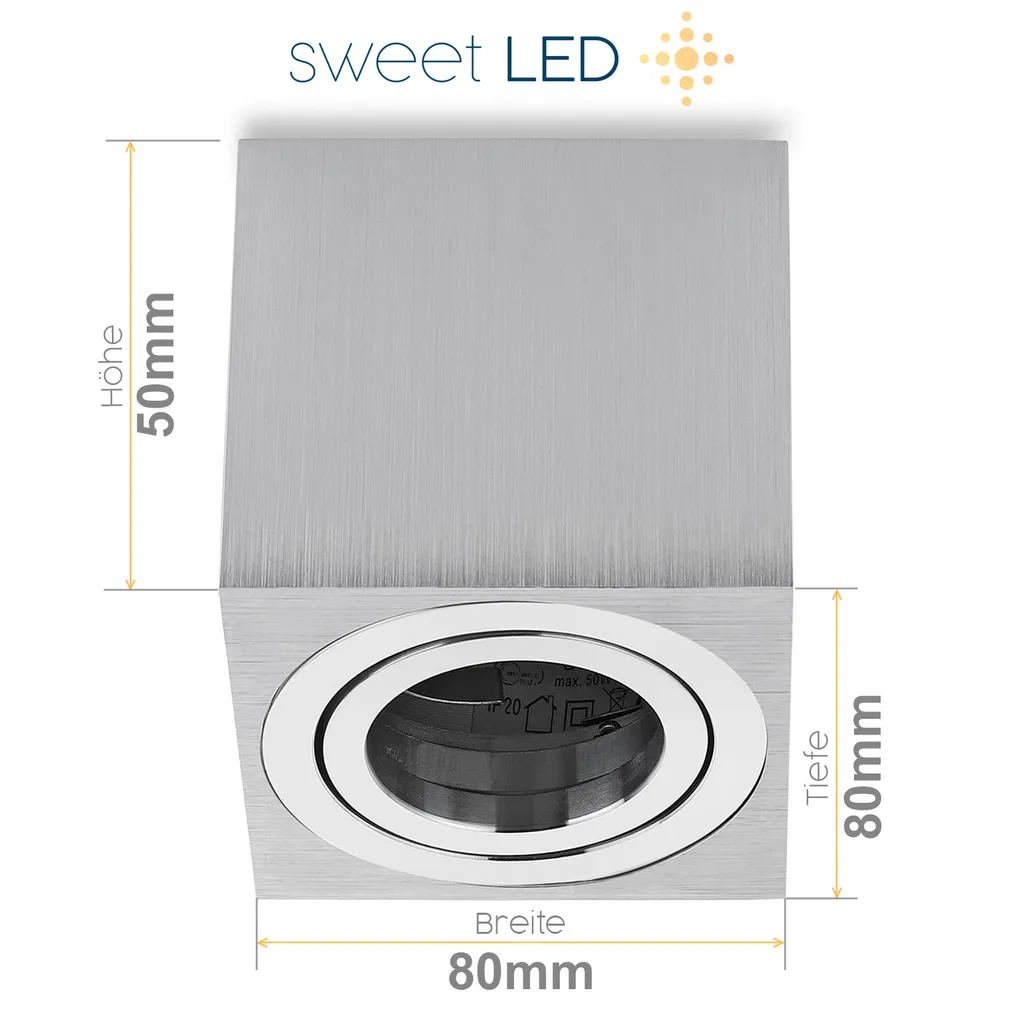 

Потолочный светильник Sweet Led, серебряный
