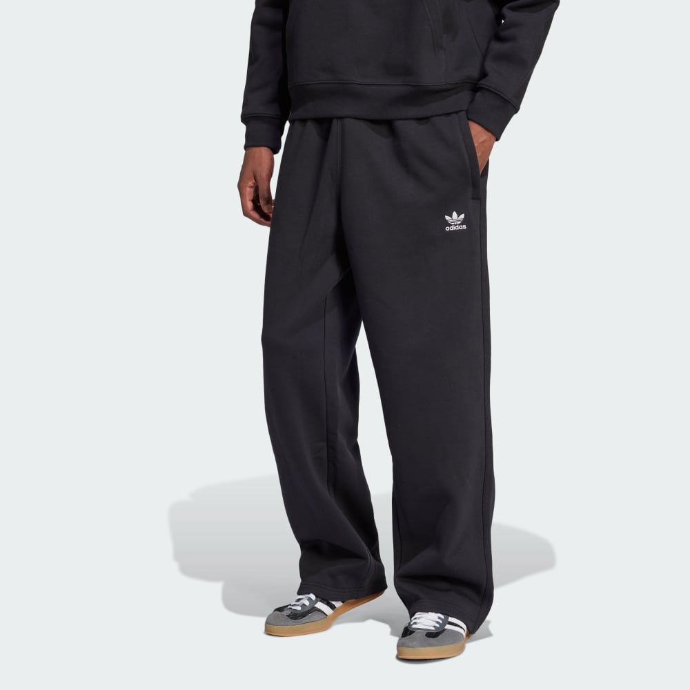 

Спортивные брюки Adidas Trefoil Essentials Open Hem Pants, черный