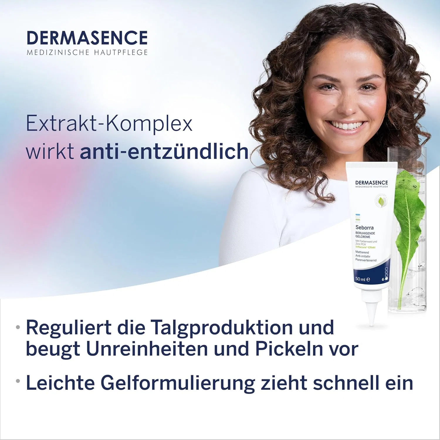 Гель-крем Seborra Soothing Gel Cream от DERMASENCE, 50 мл Dermasence — фото 4