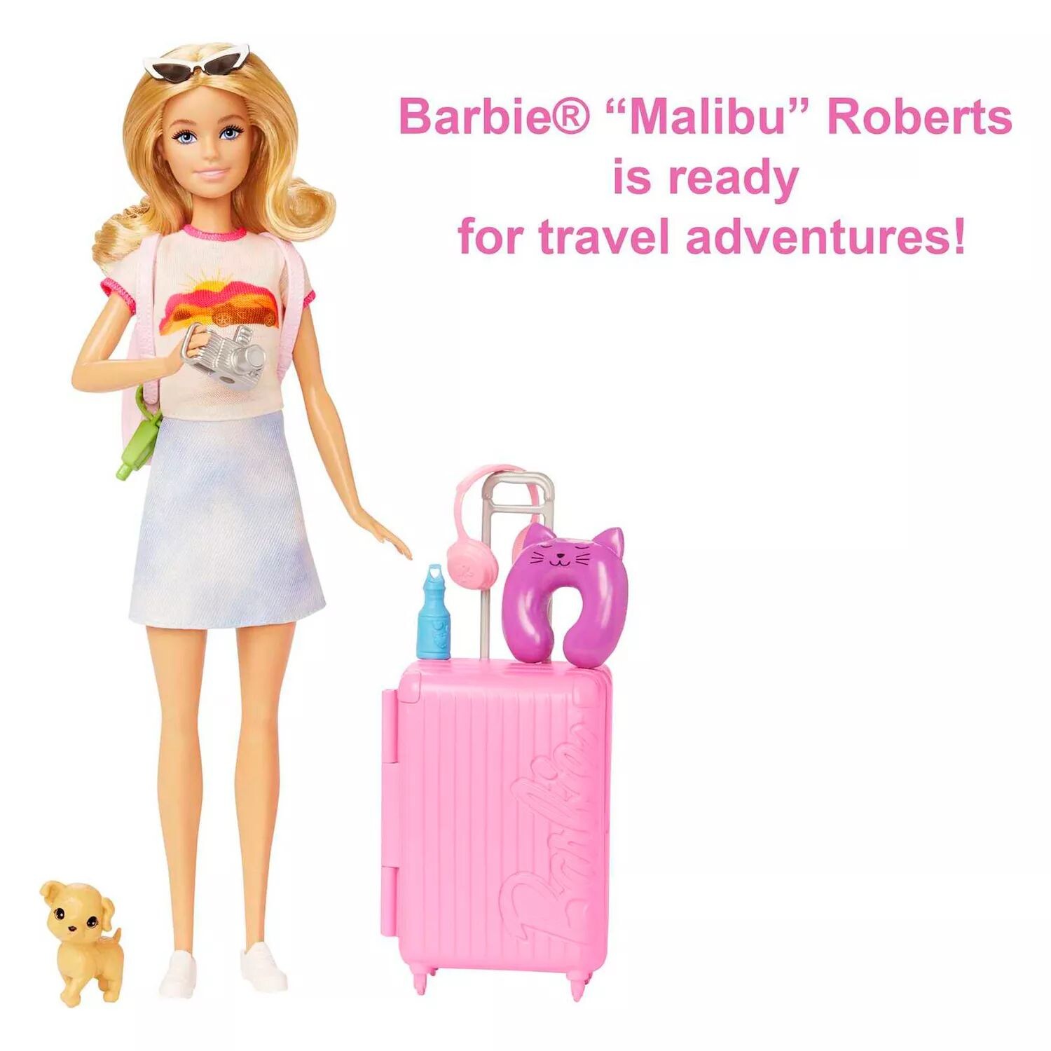 Дорожный набор «Кукла Барби и щенок» Barbie — фото 4
