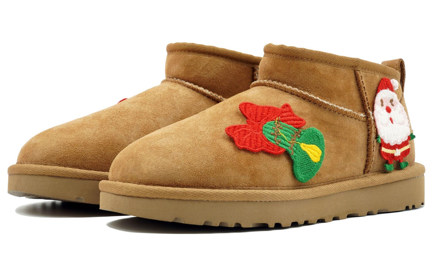 Ботинки зимние UGG Classic Ultra Mini женские, коричневый — фото 3