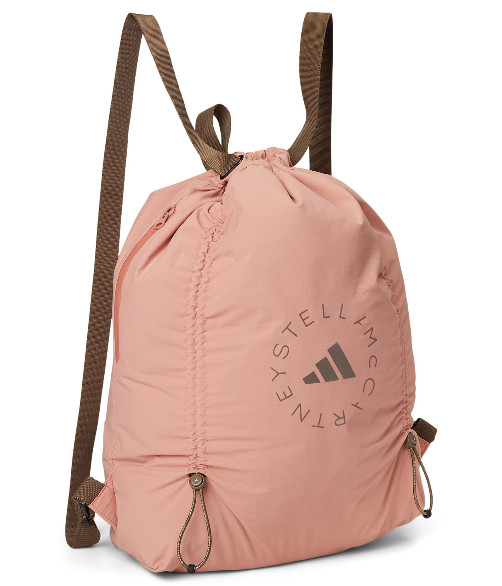 

Рюкзак adidas by Stella McCartney By Stella McCartney Gymsack JY4198, цвет Light Rosewood Brown Moss