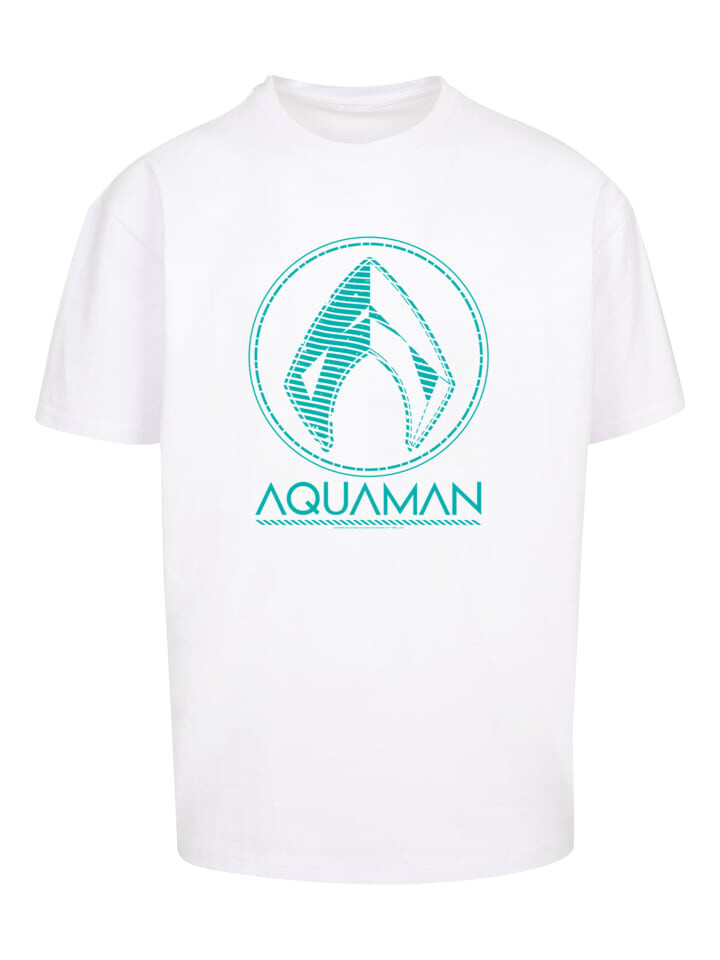 

Футболка F4NT4STIC DC Comics Aquaman Aqua Logo, белый