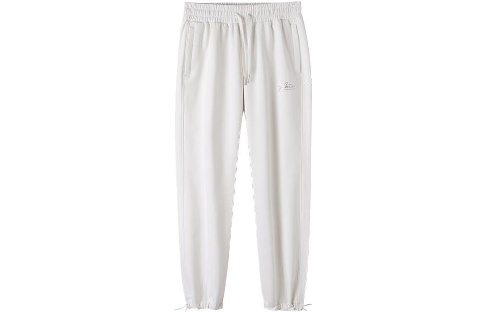 

ANTA Разнообразие тренировочной коллекции вязаные спортивные штаны Women's White