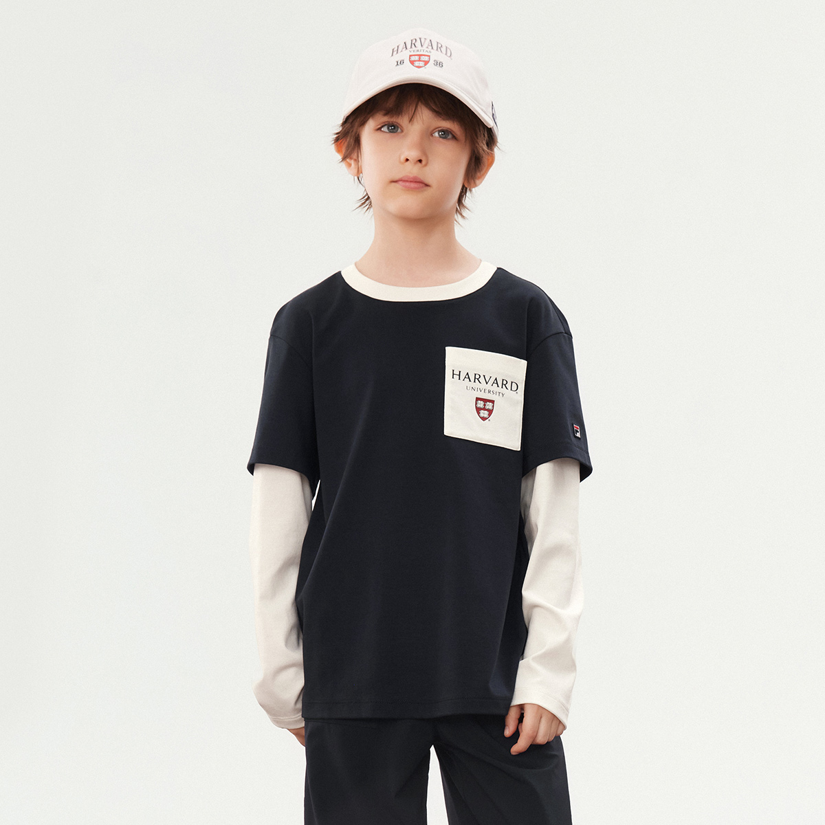 FILA KIDS Футболка legend blue для подростков — фото 3