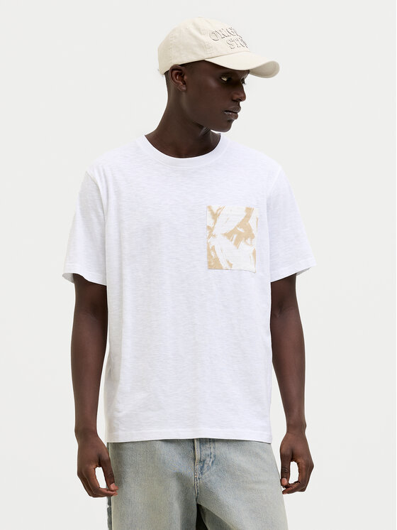 

Футболка обычного кроя Split 12272995 Jack&Jones, белый