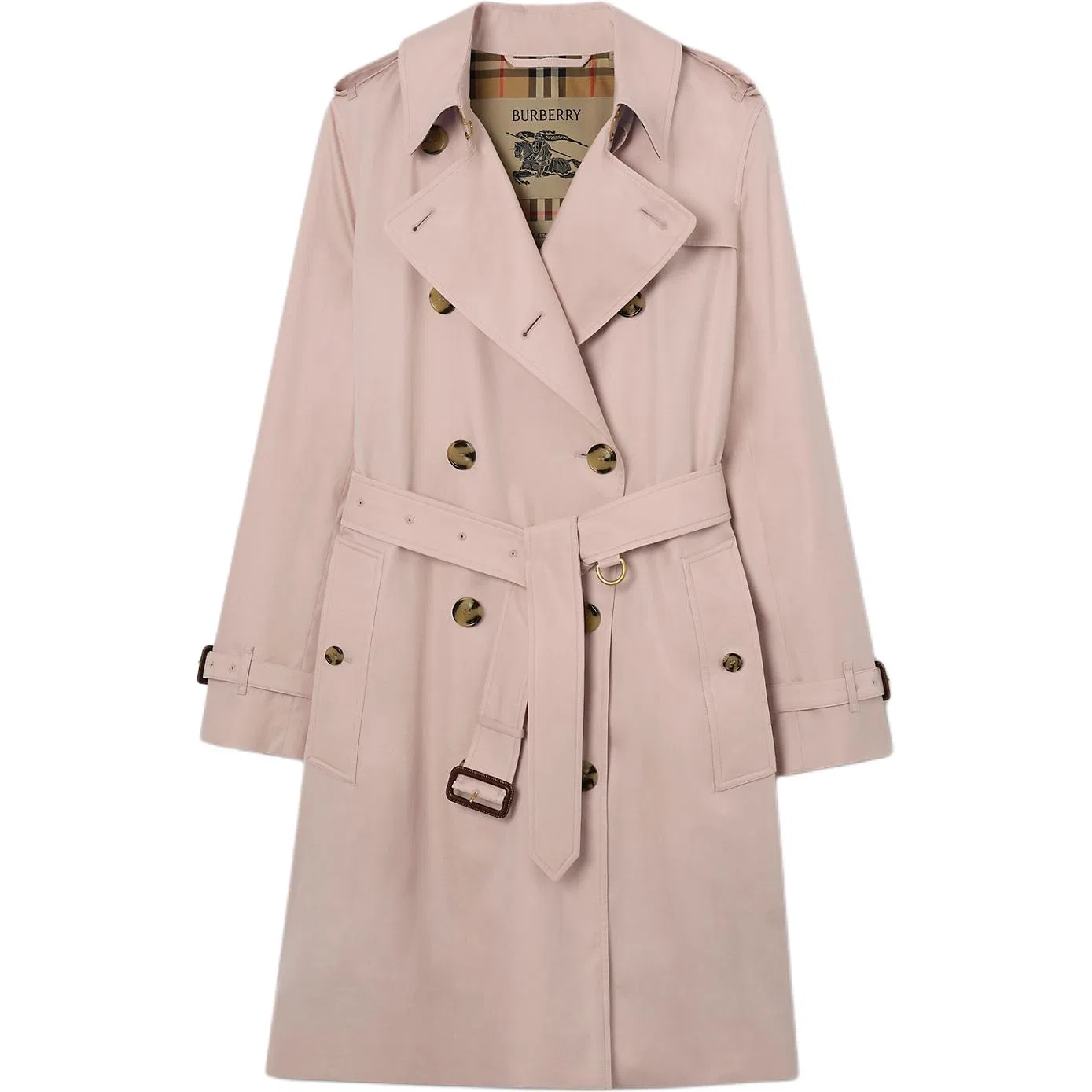 Тренчкот Burberry Light Sugar Pink, женский, весна-осень