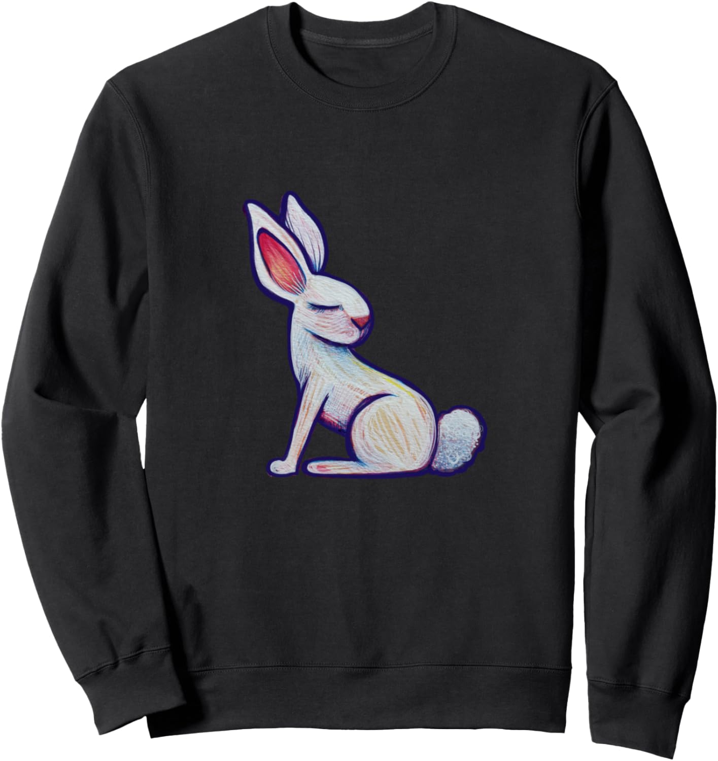 

Толстовка для любителей кроликов Cat Snugg, черный