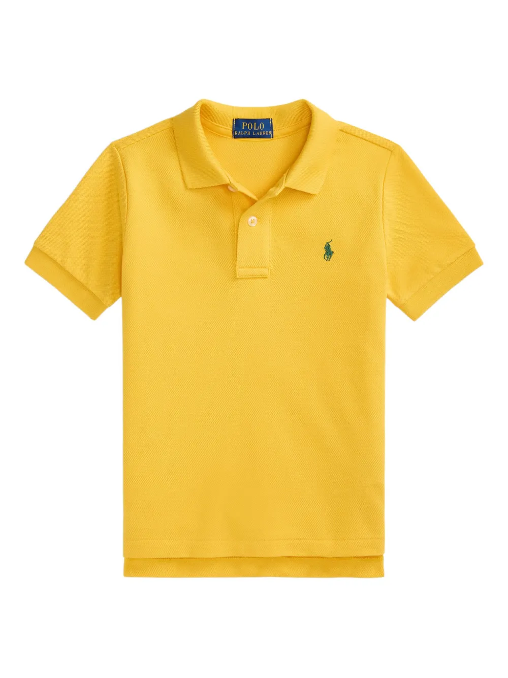 

Рубашка-поло с коротким рукавом POLO RALPH LAUREN KIDS, желтый