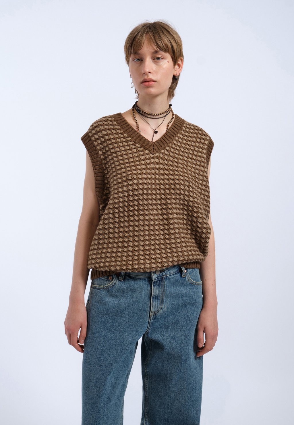 

Джемпер LOWEN Dr.Denim, коричневый