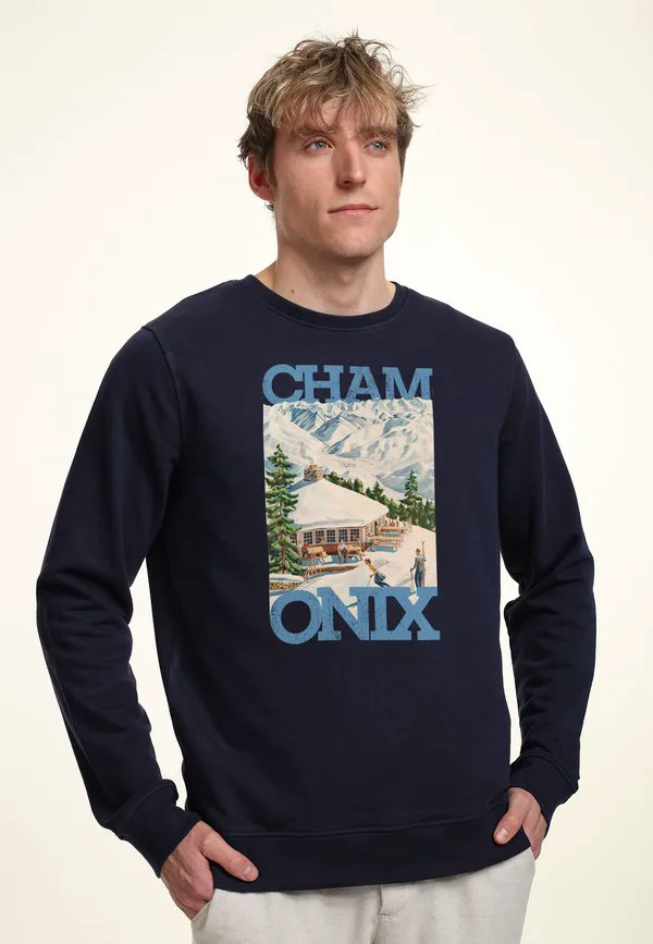 

Свитшот с графическим принтом chamonixmont Henry Tiger, Oxford Navy, Синий, Свитшот с графическим принтом chamonixmont Henry Tiger, Oxford Navy