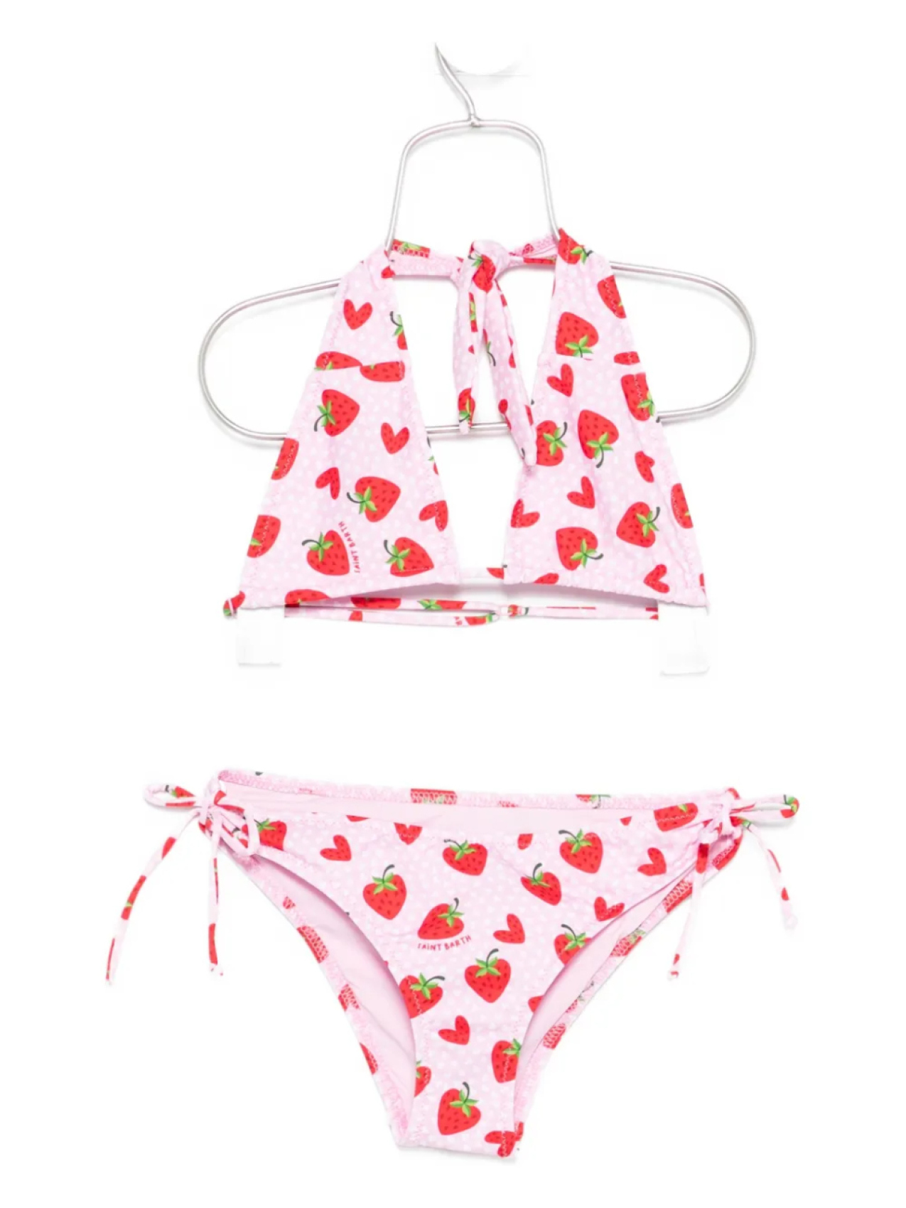 

MC2 Saint Barth Kids бикини с принтом клубники, розовый