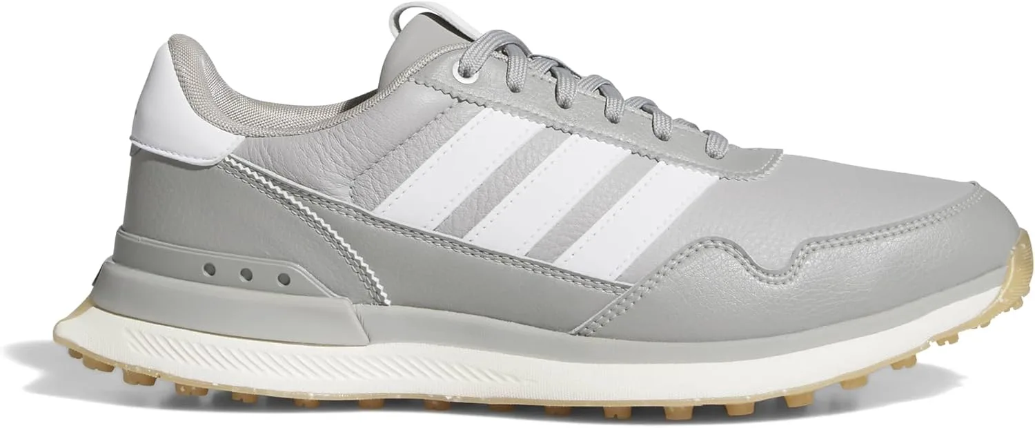 Мужские кожаные кроссовки Adidas S2g 26, серый/белый