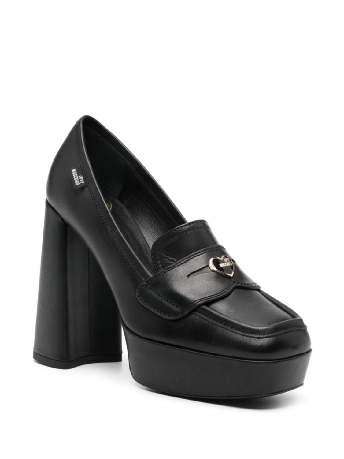 

Love Moschino 125-миллиметровые туфли-лодочки с логотипом, черный