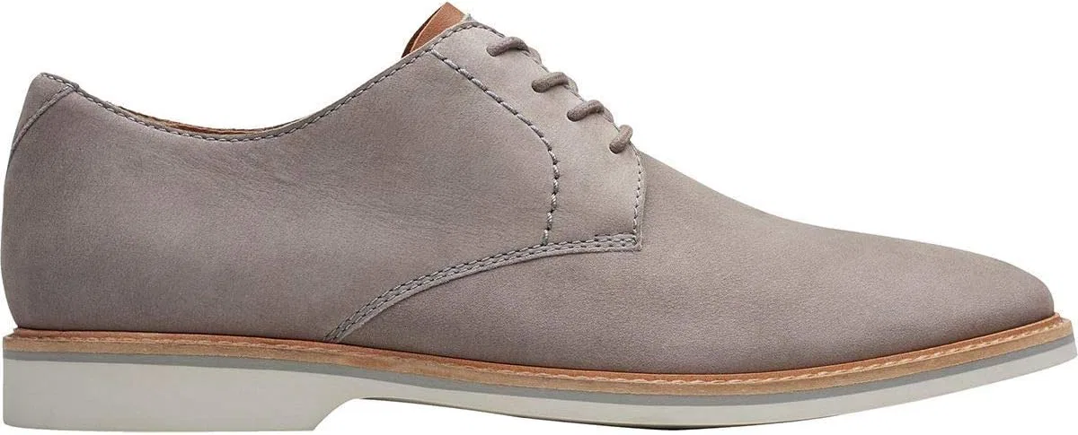 Мужские туфли Clarks Atticus Pointe, Grey Nubuck — фото 2