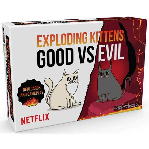 

Настольная игра Exploding Kittens: Good Vs Evil