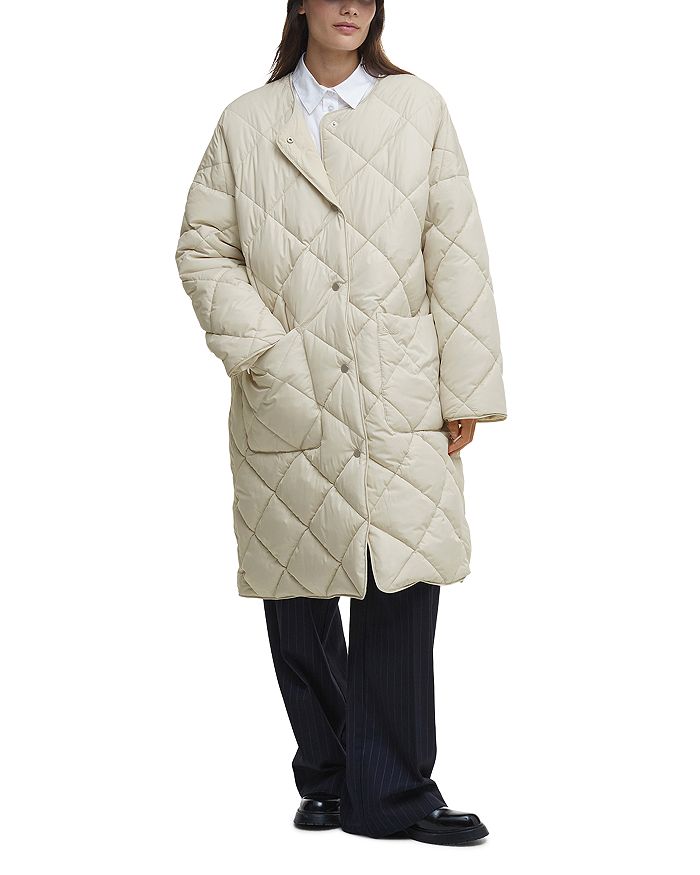 

Пуховик Brigitte с шарфом Barbour, коричневый/бежевый