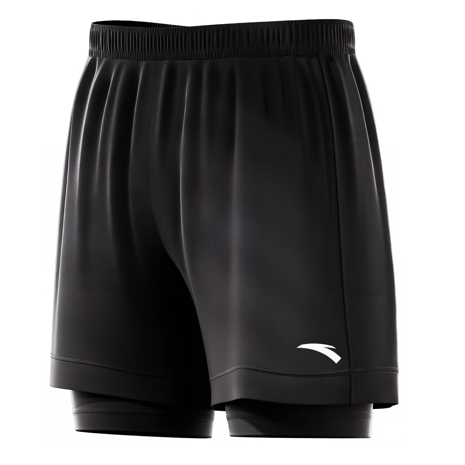 

Пляжные шорты мужские ANTA, черный/красный