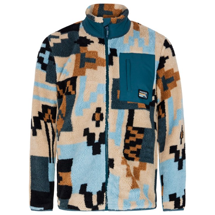 

Флисовая куртка prtkeyston outdoor fullziptop yale blue - l Protest