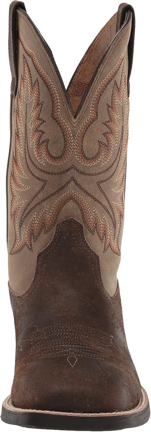 Мужские вестерн-сапоги ARIAT Wilder, коричневый — фото 2