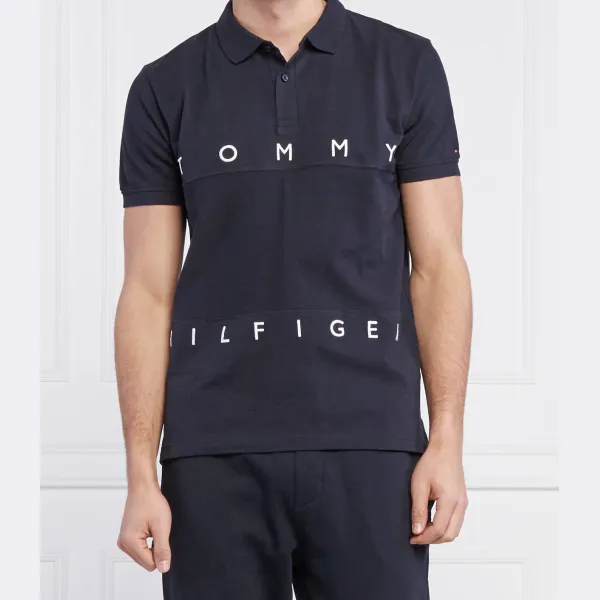

Рубашка-Поло стандартного кроя досада Tommy Hilfiger, синий