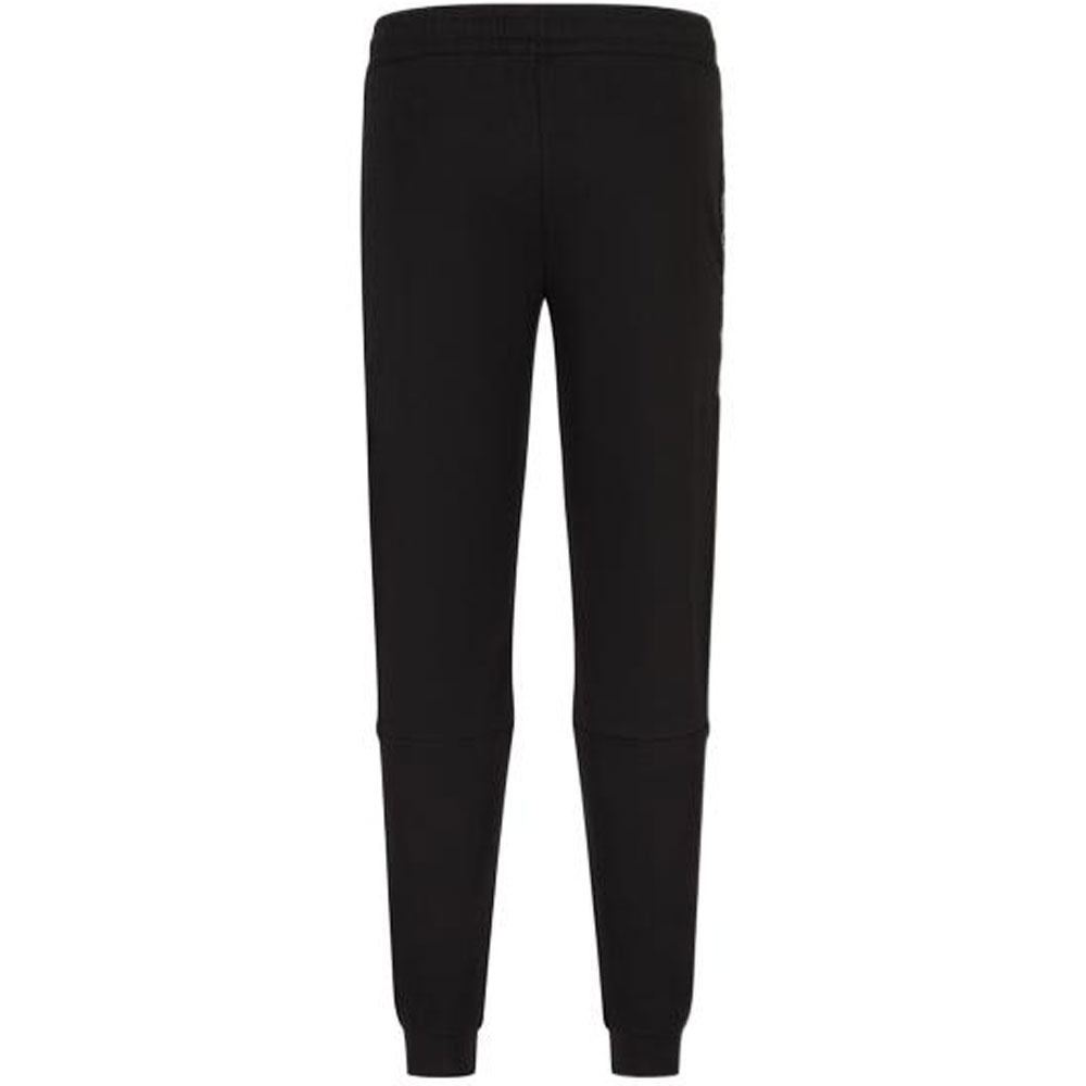 EMPORIO ARMANI EA7 SS23 спортивные трикотажные брюки мужские black — фото 4