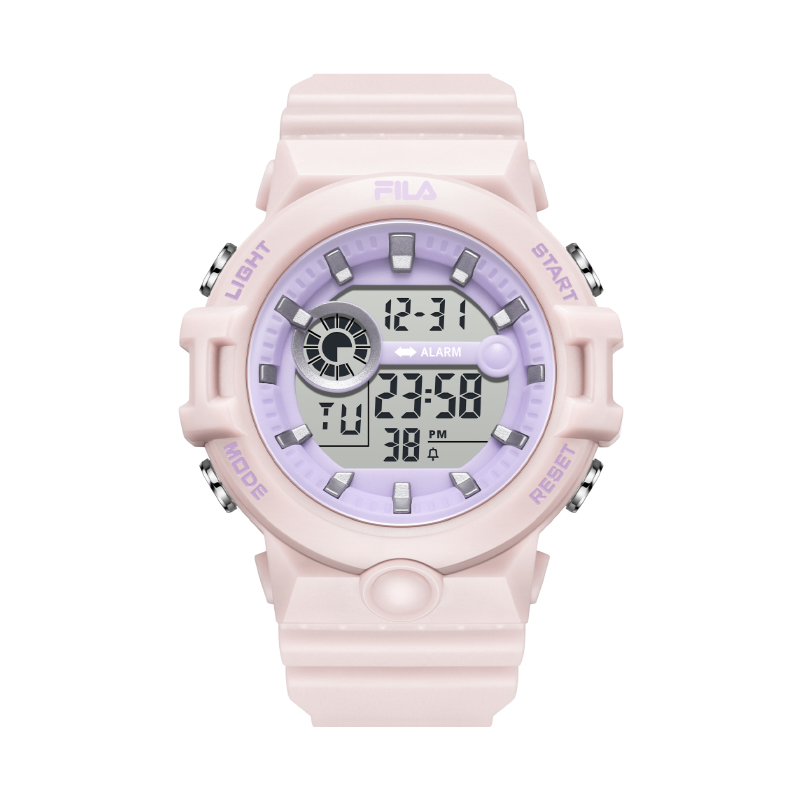 

FILA Часы Wrist Watch Electronic Movement Plastic Strap Blue Dial Unisex, 6657-002 Purple